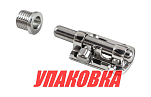 Задвижка дверная 60х30 мм, нержавеющая (упаковка из 20 шт.) Homer 008357_pkg_20