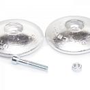 Алюминиевый анод / Вес: 0,11 кг