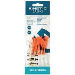 Kinetic F115-220-045 Sabiki Micro Octopus Slim Рыболовное Перо  Red UV
