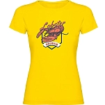 Kruskis 11502302lc067 Футболка с коротким рукавом Seafood Lobster Yellow 30x25x2