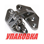Петля для крышки люка 75х65 мм, нержавеющая (упаковка из 25 шт.) Kofuku 66027_Kof_pkg_25