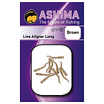 Ashima fishing ASLILBR Kickers  Brown L