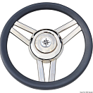 Magnifico steering wheel 3-spoke Ø 350 mm grey, 45.177.02