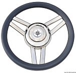 Magnifico steering wheel 3-spoke Ø 350 mm grey, 45.177.02