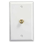 Jr products 342-47785 Внутренняя кабельная телевизионная пластина Серебристый White 59.43 x 114.30 mm