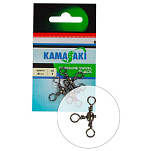 Kamasaki 82260006 Crossline Тройные вертлюги  Black 6