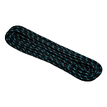 Шнур якорный Петроканат 115105P Ø8ммx30м 730кг из чёрно-синего полипропилена 12-прядного плетения