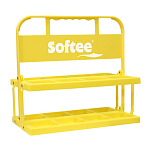 Softee 24131.005.161 Складная сумка-переноска для 6 Бутылки Желтый Yellow
