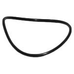 Indel marine 560M1075 Уплотнительное кольцо для торцевой крышки Black