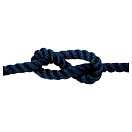 Купить Plam 807222 A.T. 100 m Плетеная веревка Голубой Navy Blue 22 mm  7ft.ru в интернет магазине Семь Футов