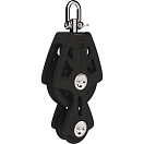 Купить Однообушковый лонготакельный блок Lewmar Syncro 29925031 6-10мм 450-900кг чёрный 7ft.ru в интернет магазине Семь Футов
