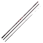 Cinnetic 9669-420 Raycast Red Fire ST 45° Flexi Tip Hybrid Удочка Для Серфинга Black / Yellow 4.25 m