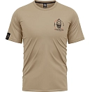 Купить Hotspot design 010005905 Футболка с коротким рукавом Hardheaded Бежевый Brown 2XL 7ft.ru в интернет магазине Семь Футов