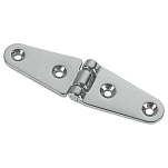 Foresti & suardi 4949057 Маленькая петля из хромированной латуни Серебристый Silver 98 x 26 x 4 mm 