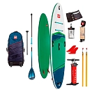 Купить red 001-012-002-0078 Надувной комплект для падлбординга 2023 Voyager Hybrid Tough 12´6´´ Green / White 80x40x40 381 cm 7ft.ru в интернет магазине Семь Футов