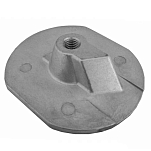 Tecnoseal 2626745 Yanmar ZT 350-ZT 370 цинковый анод  Silver 82 x 25 mm 