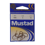 Mustad 49789/CA 505 Зубчатый Крюк  Bronze 5