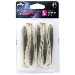 Fox rage NSC021 Slick Shad Ultra UV 90 Mm Коричневый  Motor Oil