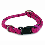 Freedog FD4003090 Nylon Round Reflectante Hike Воротник Голубой Pink 8 mm x 40 cm