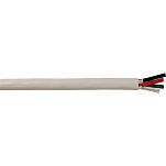 Cobra wire&cable 446-B6W14T40100FT Круглый многожильный луженый медный кабель 14/4 30.5 m Золотистый White / Black / White / Green / Red