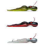 Mustad MIKVA-MINI-TPD-30-1 Mini Inkvader Double Assist Мягкая приманка 30g Многоцветный Transparent Devil