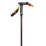 Black diamond BD1115820000ALL1 Палка Carbon Whippet 1 Единица Gray / Black / Orange 100-140 cm