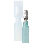 Ancor 639-319999 Штекер с термоусадочной защелкой Голубой Blue 1.31-2.08 mm2 