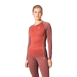 Odlo 111291-30878-xs Базовый слой с длинным рукавом Natural Performance Cinnabar / Spiced Apple Melange 30x25x2