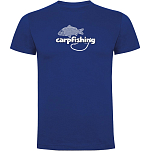 Kruskis CA65500305K038 Футболка с коротким рукавом Carpfishing Голубой Royal Blue L