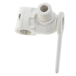 Marine town 5555205 ABS Опора антенной трубки Бесцветный White 25 mm 