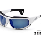 Спортивные очки LiP Typhoon / Gloss White - Black / Zeiss / PA Polarized / Gun Blue