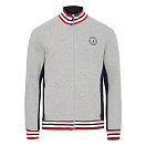 Купить Sea ranch 22-7-163-9009-L Свитер на молнии Paul Серый Grey Melange / Dark Navy L 7ft.ru в интернет магазине Семь Футов