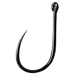Benzar mix 43466-010 Concourse Method Carp Fine Одноглазый Крючок Без Бородки Серебристый Black Nickel 10