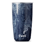 Swell 10418-H20-61140EU Azurite Marble 530ml Термос Стакан С Крышка  Navy
