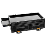 Colmic PA105M Модуль с 1 боковой стороной и 2 передними ящиками Veteran Black 40 x 29 x 12 cm