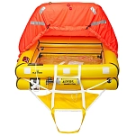 Plastimo 54561 Transoce ISAF/ISO Верхний 24 часа Канистра Спасательный плот 4 Places