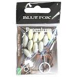 Blue fox 33BFFCTF15FS Плавающие круглые бусины Бежевый Fluor Silver