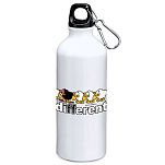 Kruskis MD4049S101K166 Be Different Ski 800ml Алюминиевая бутылка Бесцветный White