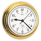 Купить Часы кварцевые Barigo Viking с радиоуправлением 611MSRC 155x35мм Ø130мм из полированной латуни 7ft.ru в интернет магазине Семь Футов