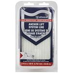 Attwood ATT-117553-7 Плетеная веревка для якорной подъемной системы 30.5 M Белая White 5 mm 