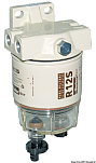 Фильтр-сепаратор RACOR 120 A производительность 57 л/ч сменный картридж 10/30 мкм, Osculati 17.675.01