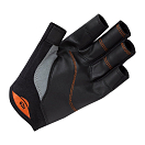 Купить Перчатки спортивные Gill Championship 7243-BLK01-XXL с открытыми пальцами размер XXL черные из нейлона/полиуретана с тканью Dura-Grip на ладони 7ft.ru в интернет магазине Семь Футов