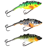 Mikado PMB-MVIB-26-RSB Cicada M-Vib Ложка 75 mm 26g Многоцветный RSB