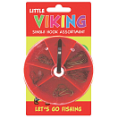 Купить Kinetic D257-007-275 Little Viking Набор крючков с одним ушком Серебристый Grey 7ft.ru в интернет магазине Семь Футов