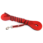 Julius k-9 216GM-R-S5 Прорезиненный поводок 20 mm Красный Red 20 mm x 5 m