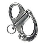 Plastimo 29896 Защелкивающаяся скоба из нержавеющей стали Silver 50 mm
