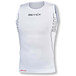 Biotex 458005 Безрукавная базовая футболка Elastic Bioflex Powerflex Белая Black S-XL