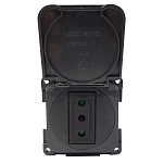 Cbe 3939425 Italy 230V затыкать Серебристый  Black 45 x 48 mm 