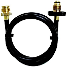 Купить Jr products 214-dm10601 Шланг для пропана высокого давления 1.2 m Black 15x15x10 7ft.ru в интернет магазине Семь Футов