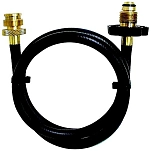 Jr products 214-dm10601 Шланг для пропана высокого давления 1.2 m Black 15x15x10